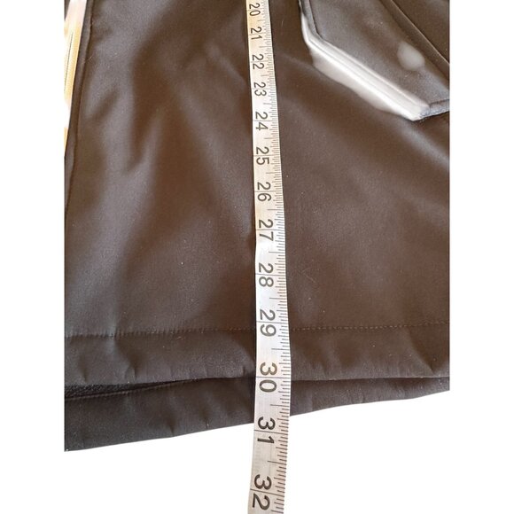 Neff Men's Large Black Hooded Softshell Jacket With Fleece Lining & Full-Zip - Picture 10 of 11